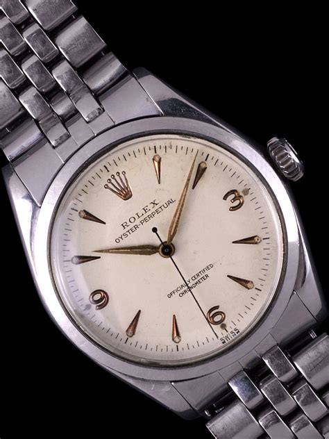 1954 oyster perpetual date watch.